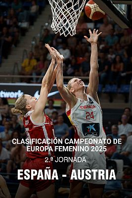 Clasificación Camp.Europa femenino 2025, 2ª:España - Austria