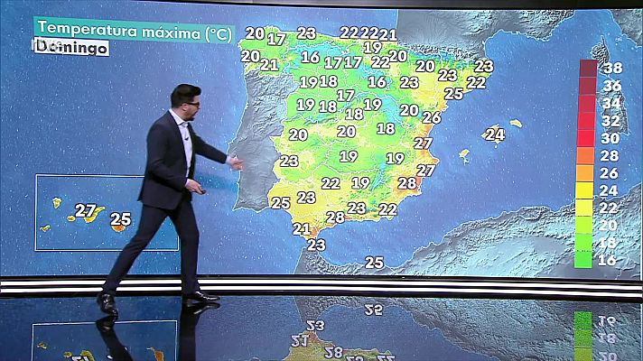 Intervalos de viento fuerte con rachas muy fuertes en el litoral y norte de Galicia