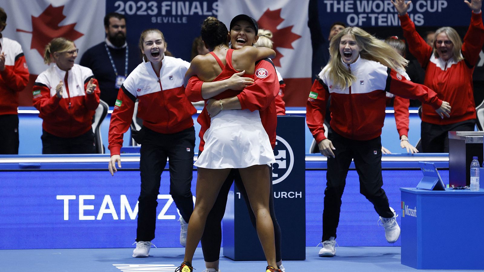 Canadá conquista la Billie Jean King Cup