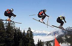Las mejores caídas del Skicross