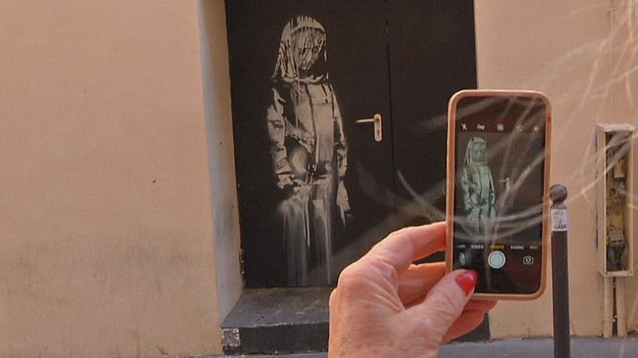 Banksy y su niña robada