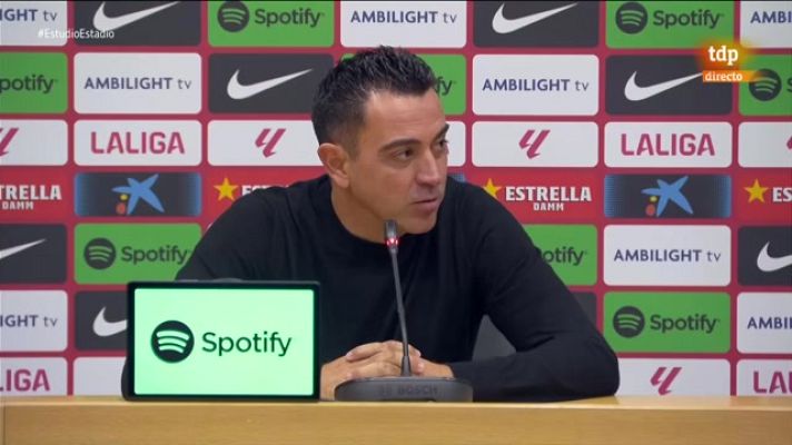 Estudio Estadio - Xavi Hernández: "Las críticas de la prensa afectan a los jugadores"