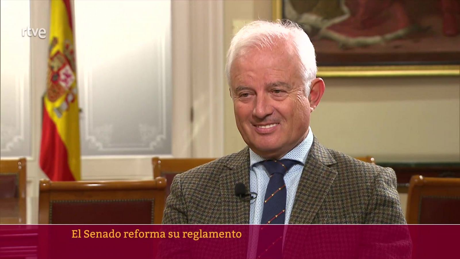 Parlamento - La entrevista - Reforma del reglamento del Senado con Eloy Suárez (PP) - 11/11/2023