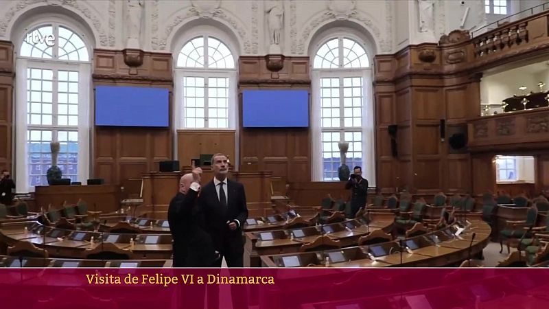 Parlamento - Otros parlamentos - Felipe VI en el parlamento de Dinamarca - 11/11/2023