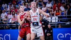 Laura Gil celebra con un doble doble sus 150 partidos con la selección: "Sólo son números"