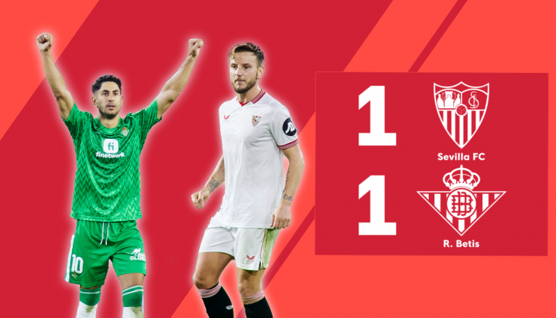 Sevilla FC 1 - Real Betis 1 - Ver ahora