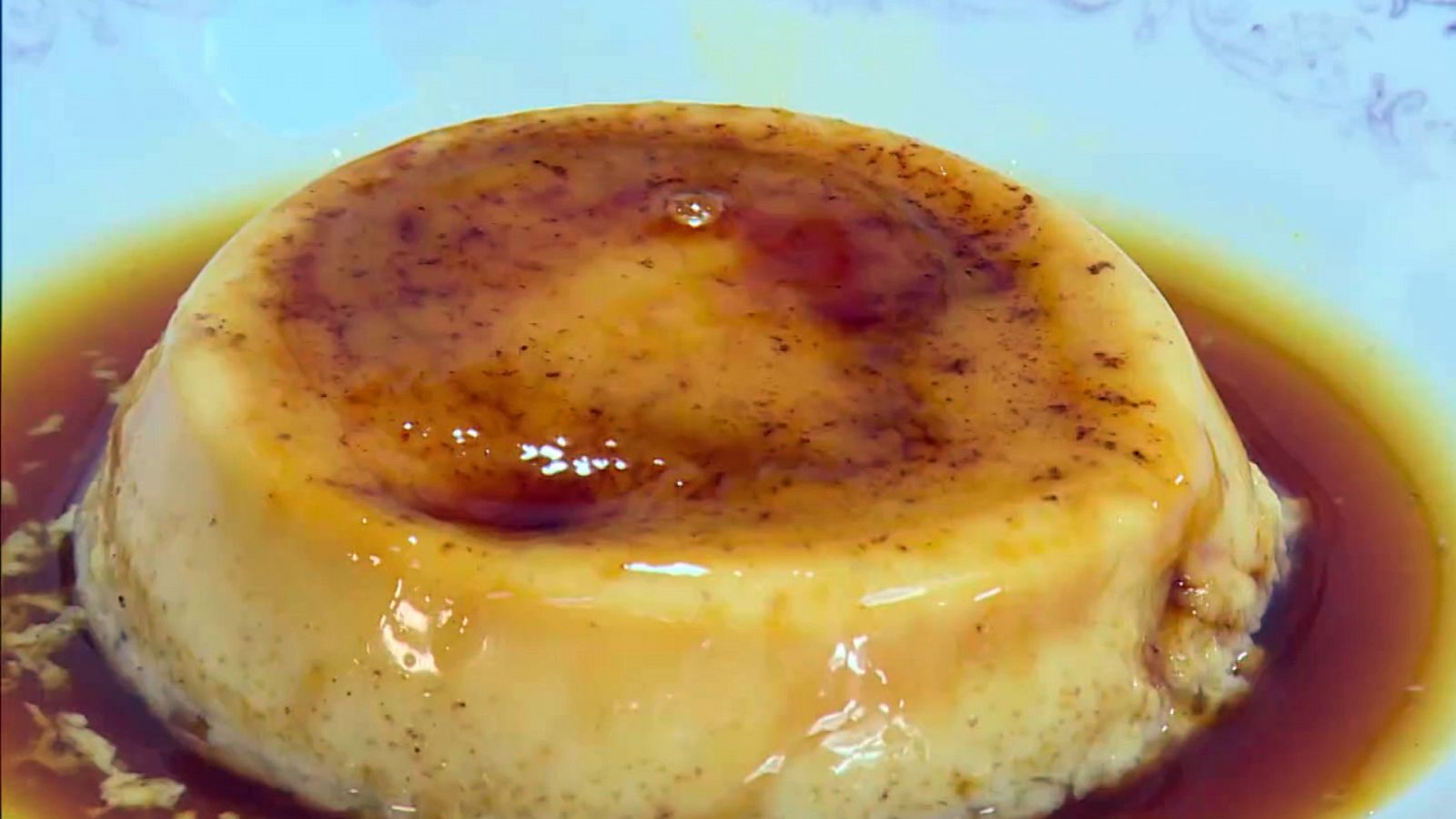 Receta de flan al microondas de la chef Marta Verona