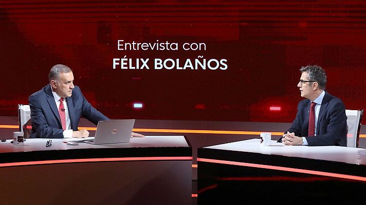 Bolaños, sobre la amnistía: "La ley es precisa sobre lo que se amnistía y lo que no"