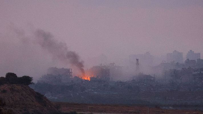 Telediario 1 - Israel insiste en que Hamás se esconde en hospitales: Biden pide contención a Netanyahu