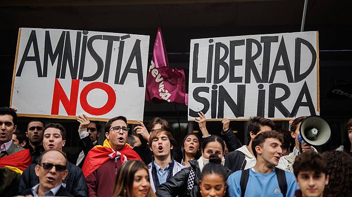 La ofensiva contra la amnistía continúa a menos de 24 horas de la investidura de Sánchez