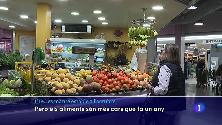 L'Informatiu - La inflació s'estanca, però els aliments estan massa alts