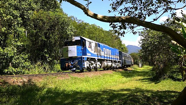 Viajar en tren - Brasil: Curitiba - Morretes