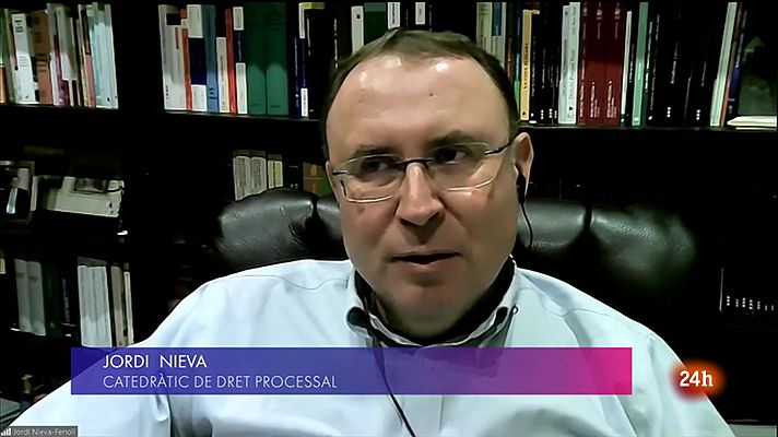 El Vespre - Jordi Nieva, catedràtic de Dret processal, sobre l'amnistia: "Un jutge no es pot pronunciar sobre matèries polítiques"