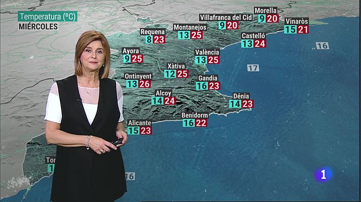 El tiempo en la Comunitat Valenciana - 14/11/23