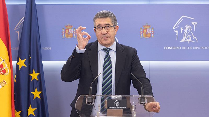 Patxi López asegura que están "absolutamente tranquilos" ante la posible reacción de Bruselas a la ley de amnistía
