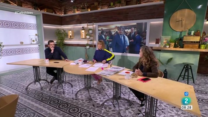 Cafè d'idees - Laura Borràs, Malena Alterio i el debat d'investidura