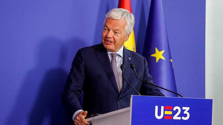 Reynders dice que no expresó "ninguna preocupación" por la ley de amnistía y espera análisis jurídico para valorarla