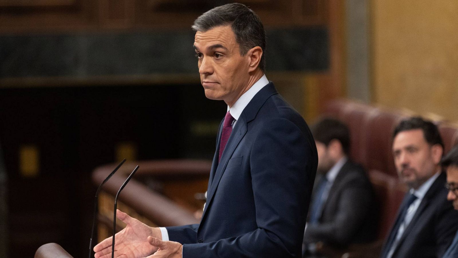 Debate de investidura: Sánchez defiende el "reencuentro" y la amnistía