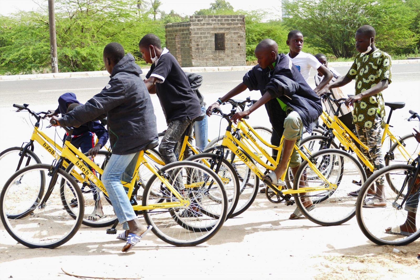 Bicicletas solidarias para África