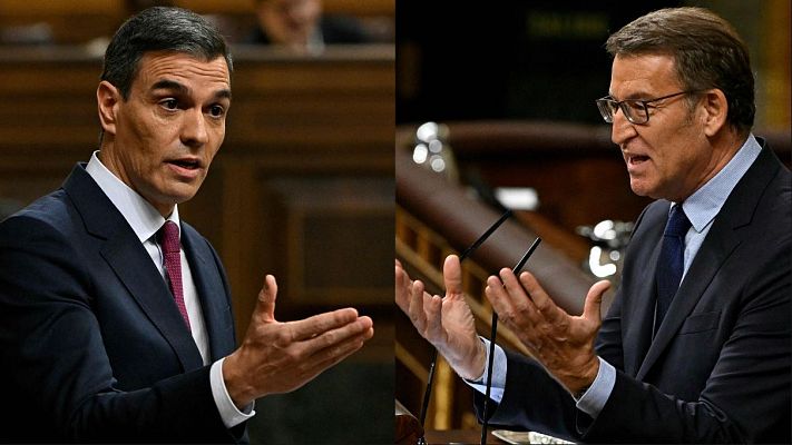 Duelo de alta tensión por la amnistía entre Sánchez y Feijóo