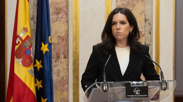  - Pepa Millán, portavoz de Vox en el Congreso: "Sánchez necesita los votos de golpistas y herederos de ETA"