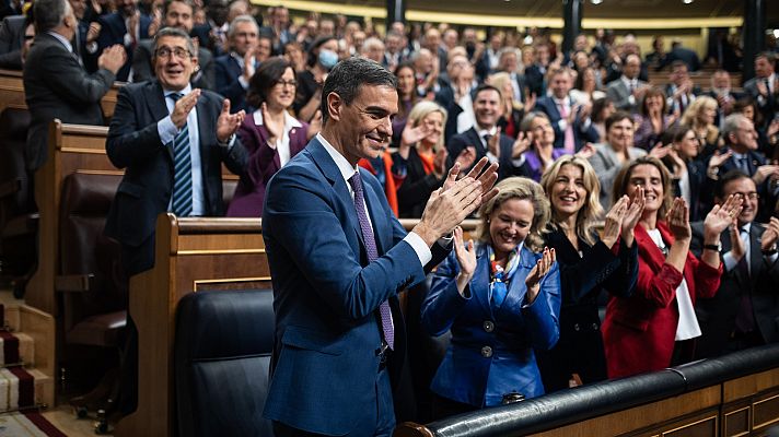 Sánchez es investido presidente del Gobierno