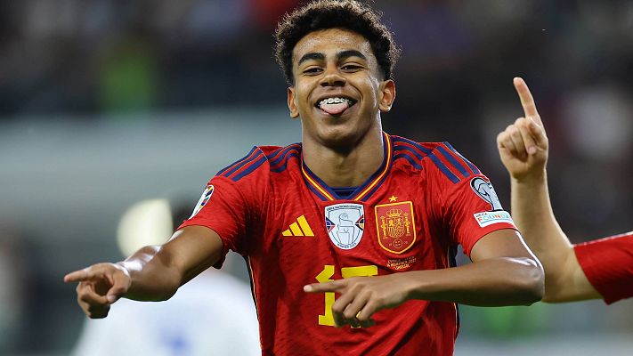 Fútbol - Chipre 0-1 España | Gol de Lamine Yamal