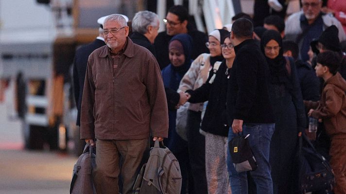 La tarde en 24h - Hispanopalestinos evacuados de Gaza: "No hay ninguno de nosotros que no haya perdido familiares"