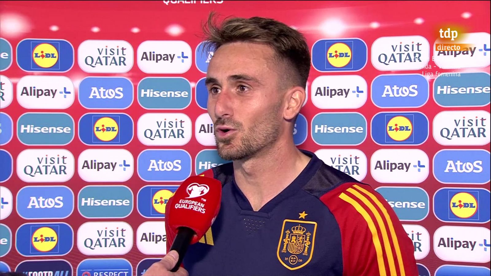 Entrevista a Aleix García tras debutar con la selección