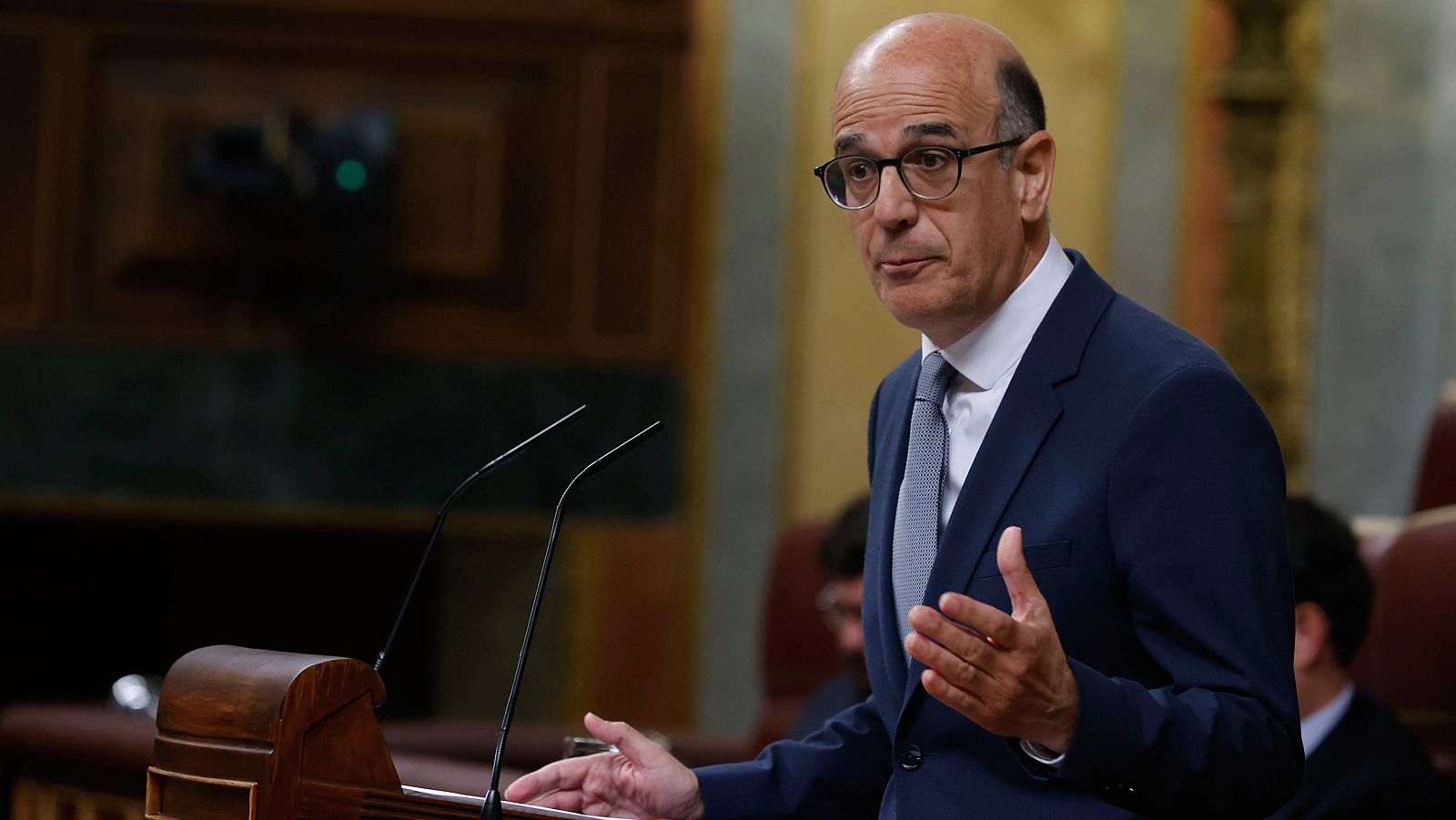 Alberto Catalán, UPN: "Es preocupante que el PSOE recurra a socios que están contra la unidad de España"