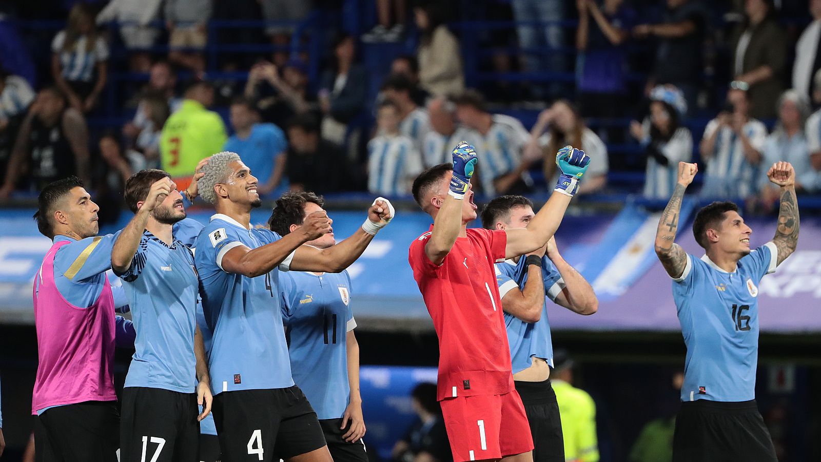 Fase de clasificación al Mundial, Sudamérica: Uruguay vs Chile EN