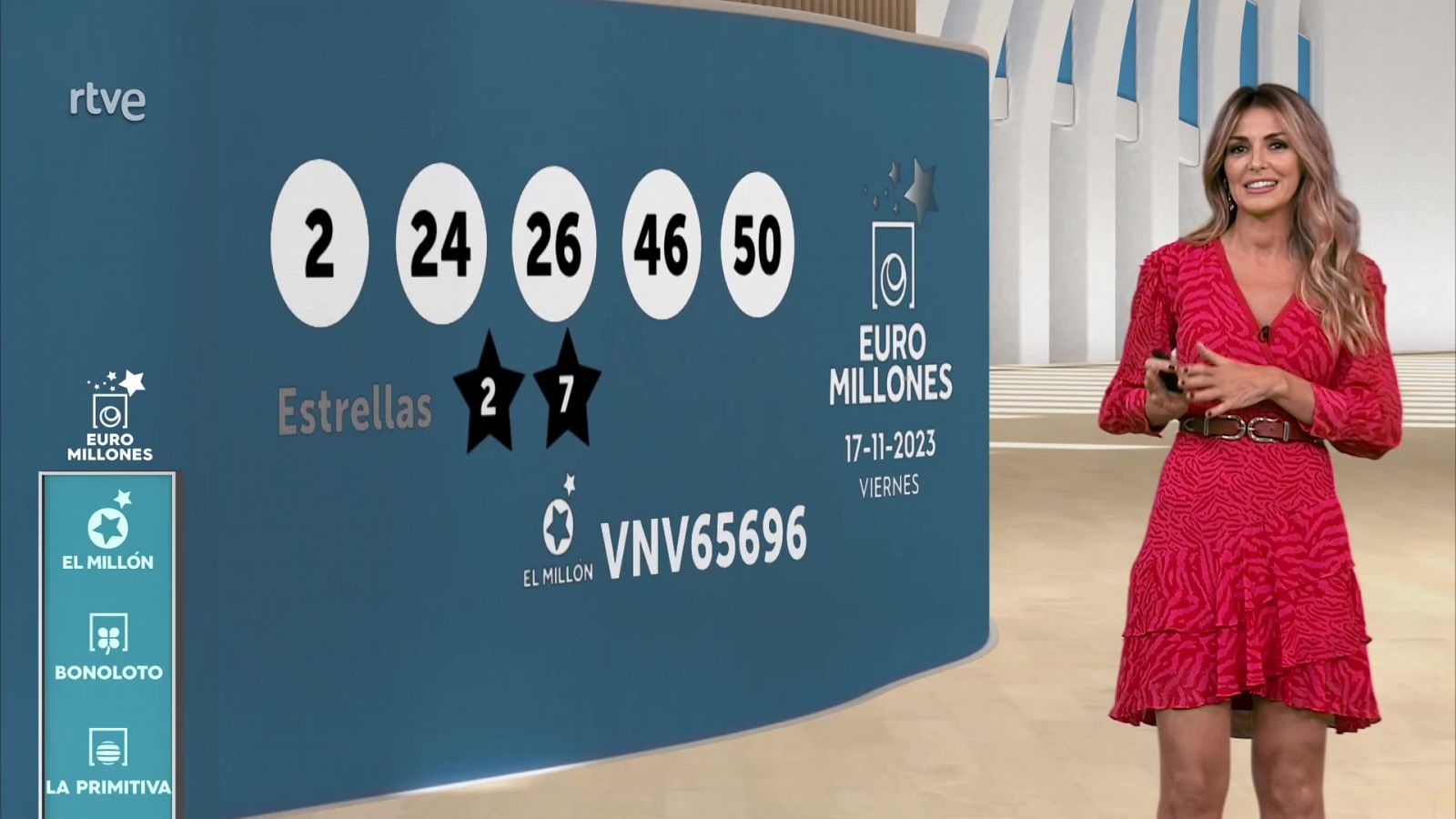 Sorteo de la Bonoloto y Euromillones del 17/11/2023 - ver ahora