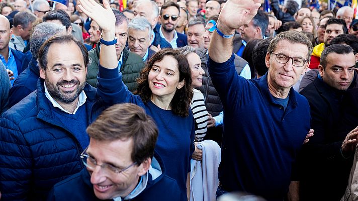 Fin de semana 24h - Feijoó acusa a Sánchez de "levantar muros" en la sociedad y "humillar" a España