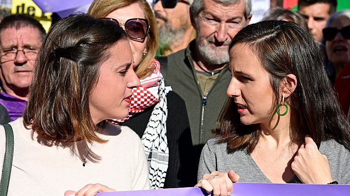 Telediario Fin de Semana - Podemos pide el Ministerio de Igualdad y no se pronuncia sobre la dimisión de Nacho Álvarez