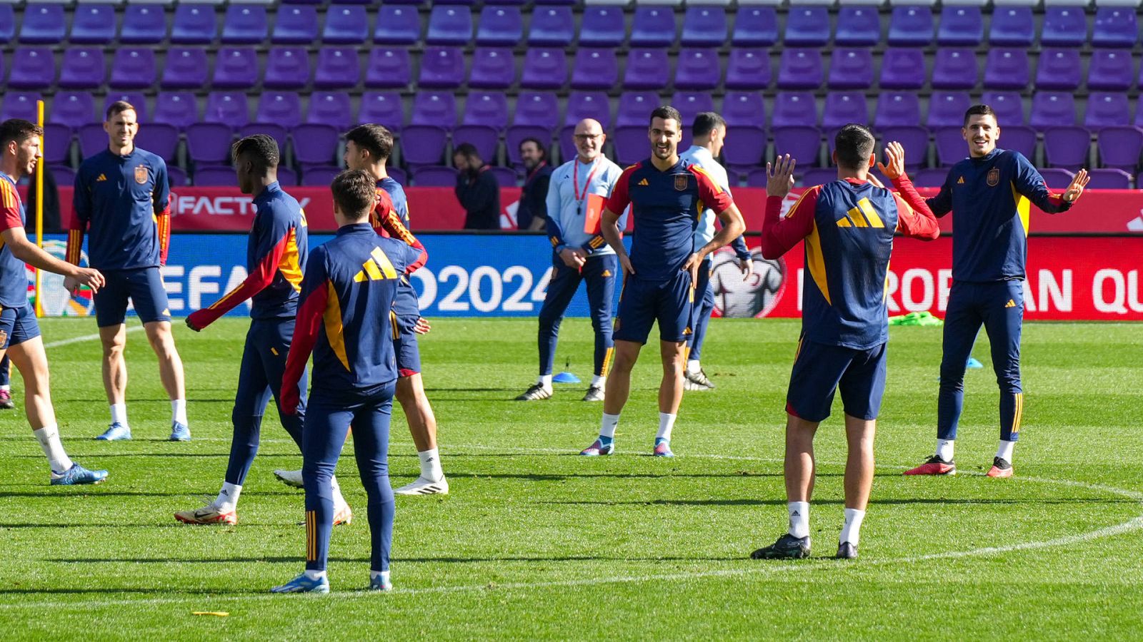 Los pesos pesados de España pueden volver al once de la selección contra Georgia -- Ver ahora en RTVE Play