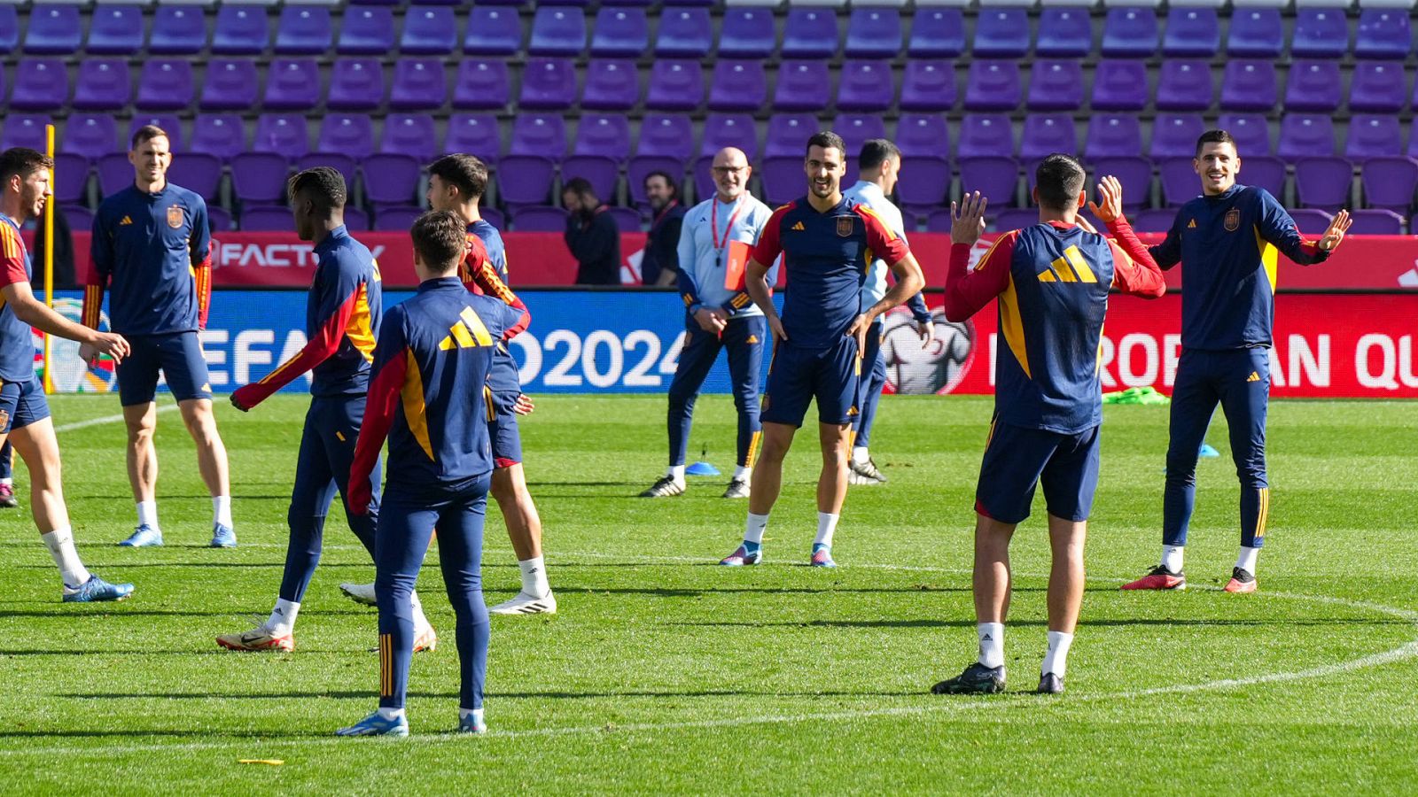Los pesos pesados de España pueden volver al once de la selección contra Georgia -- Ver ahora en RTVE Play