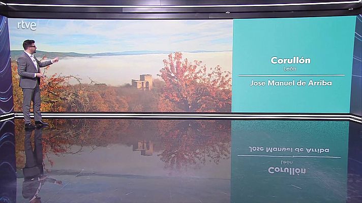 El tiempo - Nieblas densas en amplias zonas de las mesetas y de Extremadura