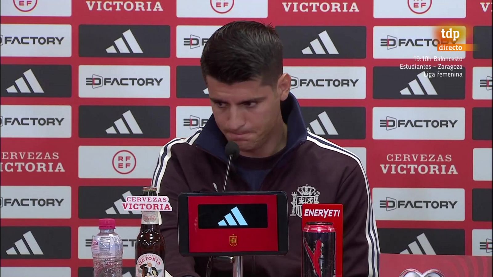 Morata: "He jugado muchos partidos y tengo confianza"