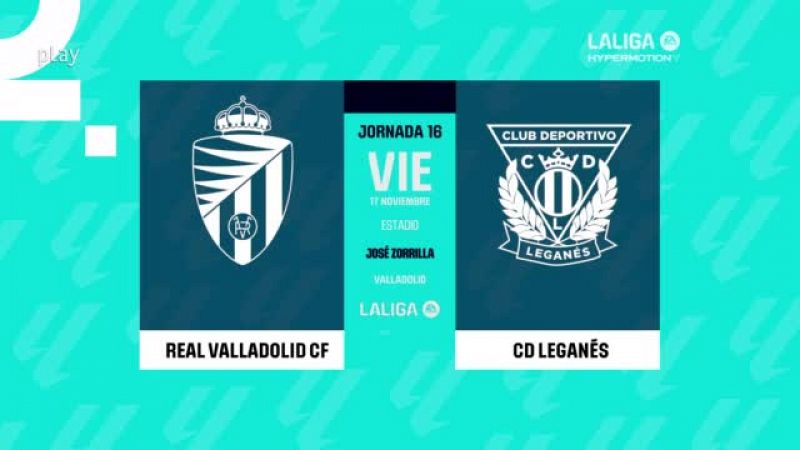 Real Valladolid - Leganés: resumen del partido, 16ª jornada. Ver en RTVE Play