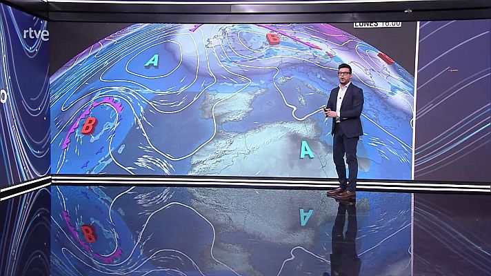 El tiempo - Probables nieblas en zonas de valle de la Meseta