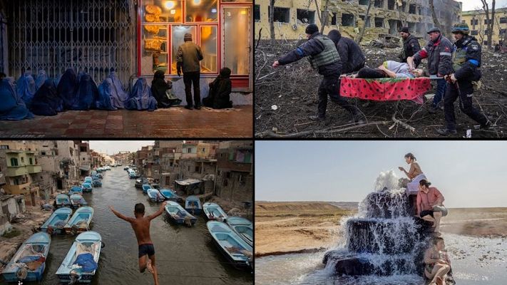 Telediario Fin de Semana - La exposición de World Press Photo 2023 llega a Barcelona