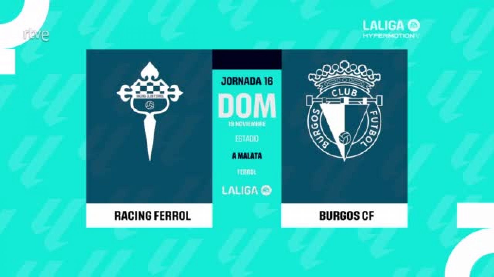 Cronología de racing ferrol contra burgos club de fútbol