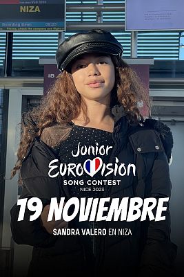 Sandra Valero viaja a Niza para participar en Eurovisión