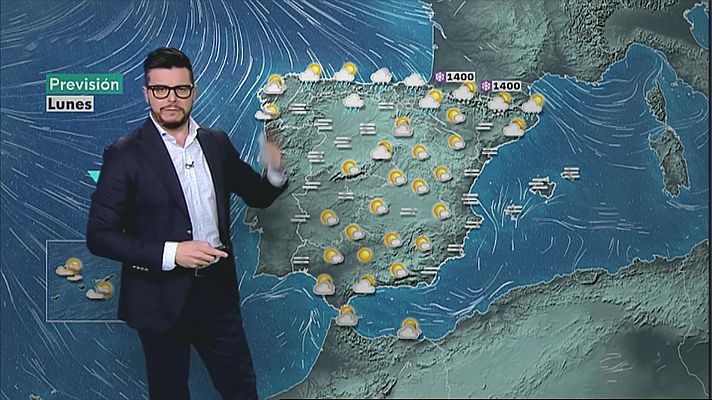 El tiempo - Las temperaturas mínimas aumentarán en el nordeste peninsular