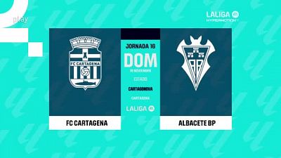 Cartagena-Albacete: resumen del partido de la 16� jornada | Segunda