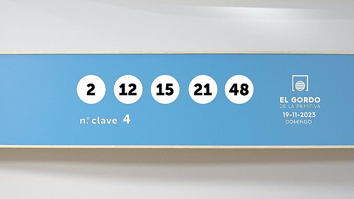 SELAE - Sorteo de la Lotería Gordo de la Primitiva del 19/11/2023