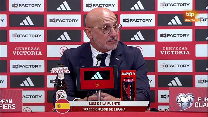 España 3-1 Georgia | Luis de la Fuente, sobre Gavi: "En el vestuario parecía que habíamos perdido"