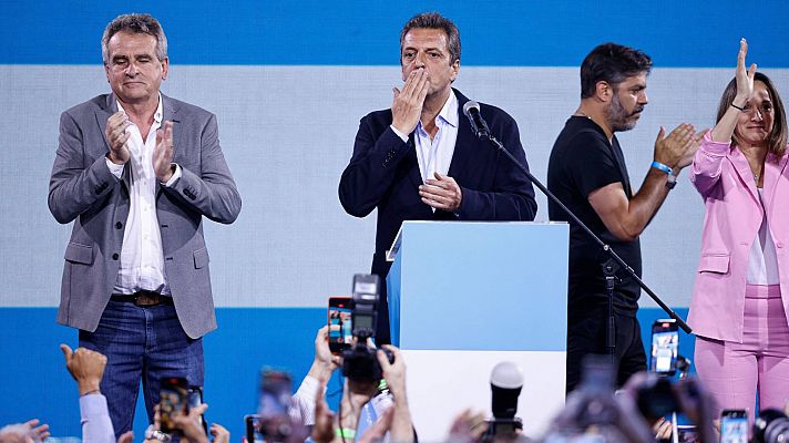 Massa reconoce su derrota en las elecciones presidenciales argentinas