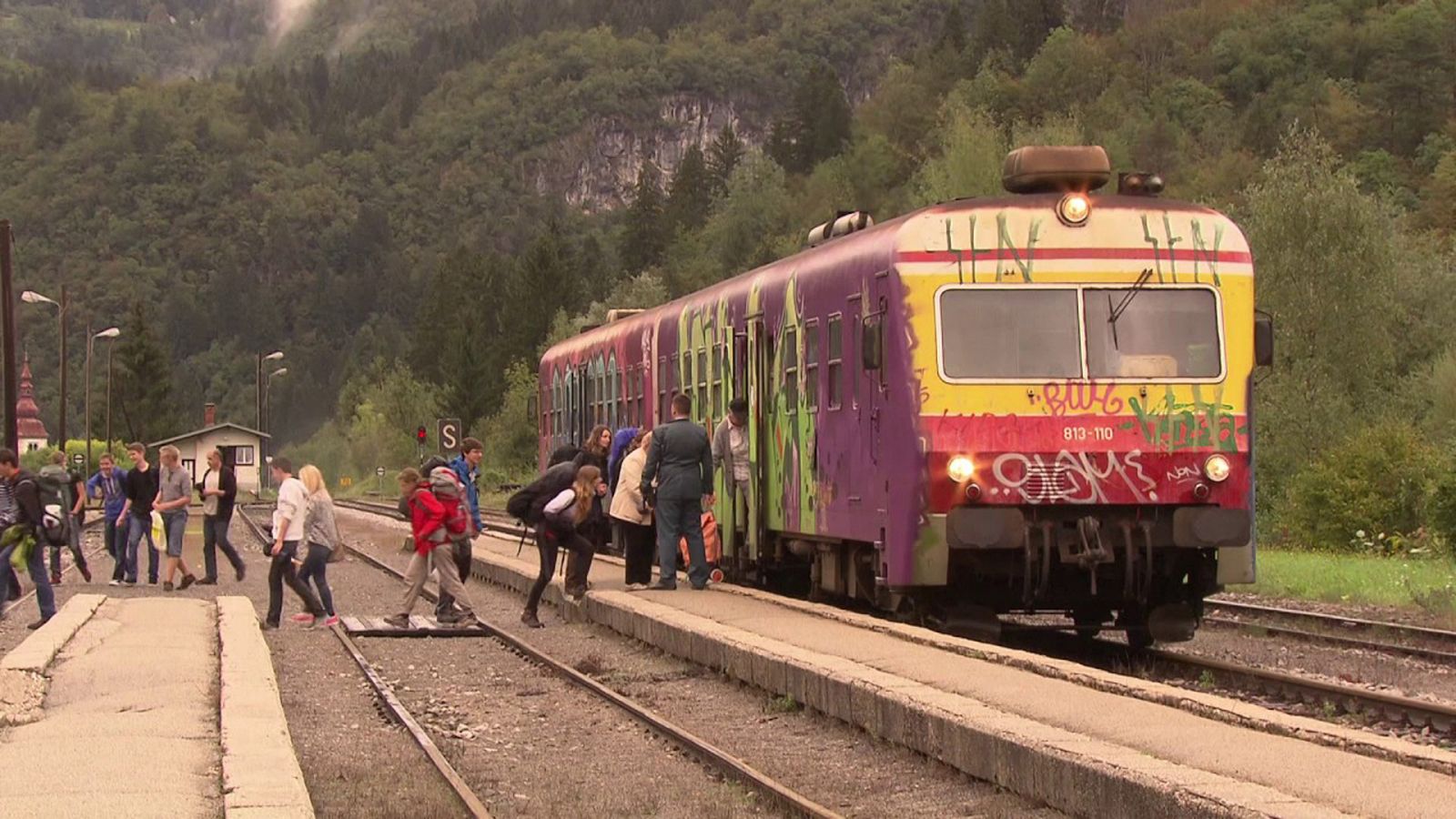 Viajar en tren - Episodio 10: Eslovenia: Bled - Nova Gorica