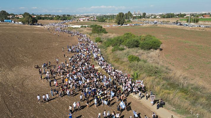 Crece la inquietud de los familiares de rehenes de Hamás